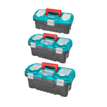 Total One-Stop Tools 3-dijelni set plastičnih kutija za alat 14", 17", 20" /M (TPBXK0032)
