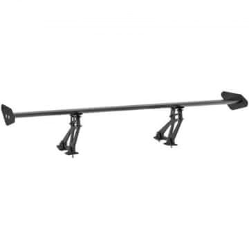 VEVOR Stražnji spojler GT stil podesivo krilo prtljažnika 1106x220x280 mm crno