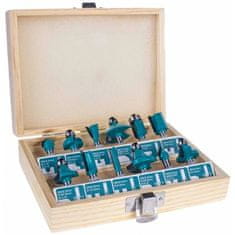 Total One-Stop Tools 12-dijelni set glodala (6 mm) (TACSR0121)