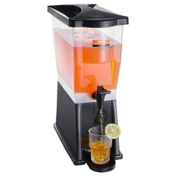 VEVOR Dozator za piće 450x204x530 mm Plastika 11 L Prozirno