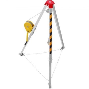 VEVOR Komplet za rad u ograničenom prostoru tronožac vitlo 1179 kg noge 243 m kabel 30 m torba za pohranu remena