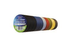 EMOS Izolacijska traka F615992 PVC insulation tape 15mm / 10m color mix, 10 pcs.