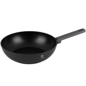 Berlingerhaus WOK tava s titanskim premazom BH-8123 28 cm Anthracite Collection