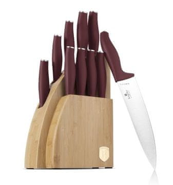 Berlingerhaus Set noževa sa stalkom BH-2980 BAMBOO 10 pcs Leonardo Collection