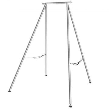 VEVOR Okvir za zračni joga 2530x1920x2950 mm kromirani