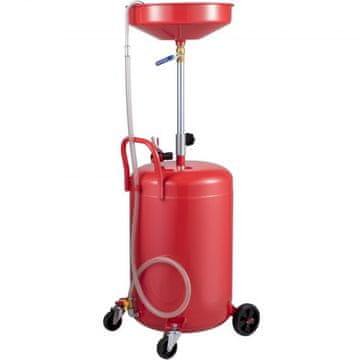 VEVOR Spremnik za ispuštanje ulja 80 L 60x98x165 cm podesiv