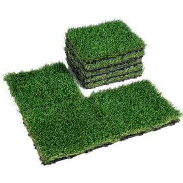 VEVOR Pločice od umjetne trave 305x305 mm zelene boje