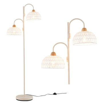 Northix Arc podna lampa s 2 sjenila i rotacijom 350°