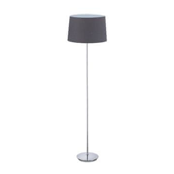 Northix Podna lampa s platnenim sjenilom i zlatnom bazom