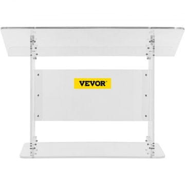 VEVOR Podij 195 in model 686x348x495 cm Proziran