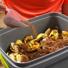 Skaza BOEssential kanta za kompost za kuhinju, SET+baza, 15,3 l, maslinastozelena (102199)