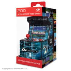 My Arcade RETRO MACHINE prijenosna igraća konzola, 200 igara, plavo-crvena