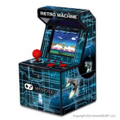 My Arcade RETRO MACHINE prijenosna igraća konzola, 200 igara, plavo-crvena