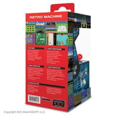 My Arcade RETRO MACHINE prijenosna igraća konzola, 200 igara, plavo-crvena