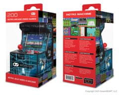 My Arcade RETRO MACHINE prijenosna igraća konzola, 200 igara, plavo-crvena