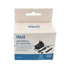 Well Adapter za napajanje univerzalni 1000mA 3-12V, 6 utičnica