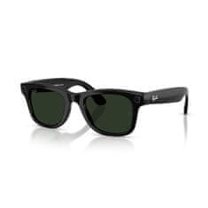 Ray-Ban Meta Wayfarer (Gen 2) Shiny Black Transitions Graphite Green Large 155/53 RW4012 (601/1M53)