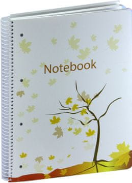 Ancor SL Notes - bilježnica A4 crte tvrdi uvez, 120 listova, #8818.04