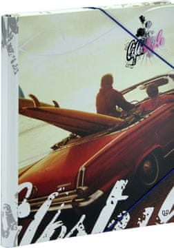 Unipapel SL Mapa tvrda sa gumicom, A4+, Life Zalazak sunca, #4680.02