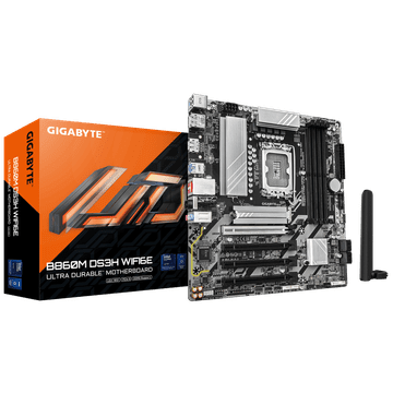 Gigabyte B860M DS3H WIFI6E matična ploča, LGA1851, mATX, DDR5