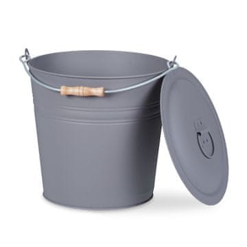 Northix Pepeljara s poklopcem 12 l