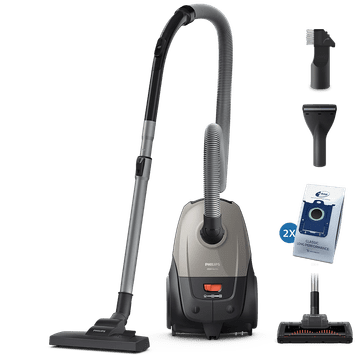 Philips XD2152/12 usisavač s vrećicom, 800 W, sivi