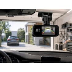 Farrot Auto kamera 4K UHD kamera za automobil, 2-u-1, GPS, Wi-Fi, prednji i stražnji G-senzori, kut snimanja 170°, aplikacija
