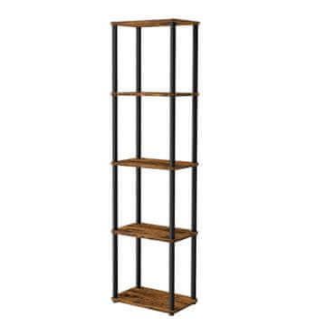 Songmics Polica 238x38x139 cm smeđa