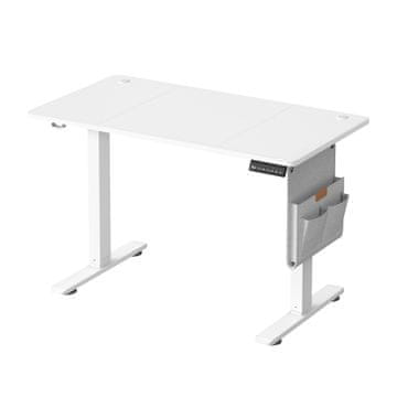 Songmics Podesivi radni stol 60x120x72-120 cm bijeli