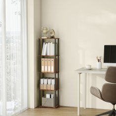 Songmics Polica 238x38x139 cm smeđa