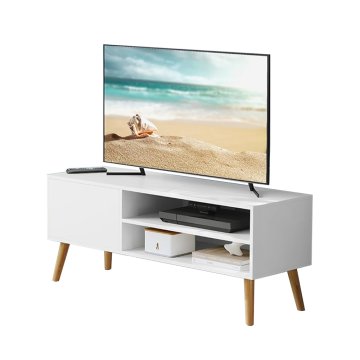 Songmics TV stalak 120x40x49 cm Bijela