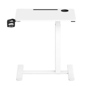 Songmics Stolić za kavu 70x40x65-102 cm Bijeli