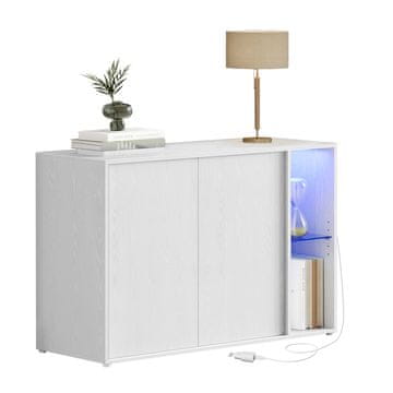 Songmics Kredenac 391x1001x711 cm Bijela