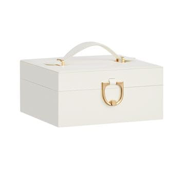 Songmics Kutija za nakit 17x205x95 cm Bijela