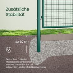 Songmics Vrtna vrata 3101x61x1501 cm Zelena