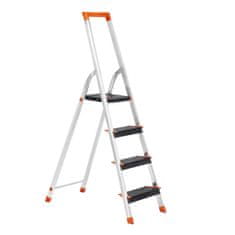 Songmics Skalamerda 4 stepenice 44x835x143 cm Crna