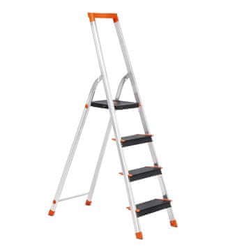 Songmics Skalamerda 4 stepenice 44x835x143 cm Crna