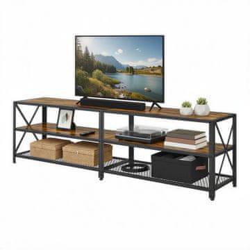 Songmics TV stalak 178x39x52 cm smeđi