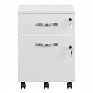 Songmics Ormarić za arhiviranje 438x40x544 cm Bijeli