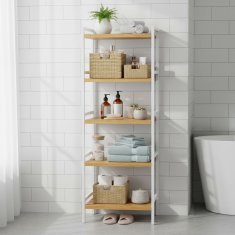 Songmics Polica 45x315x142 cm Bijela