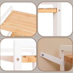 Songmics Polica 45x315x142 cm Bijela