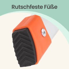 Songmics Skalamerda 4 stepenice 44x835x143 cm Crna