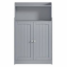 Songmics Kupaonska ormarić 30x60x100 cm Siva