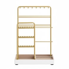 Songmics Stalak za nakit 115x196x308 cm Crni