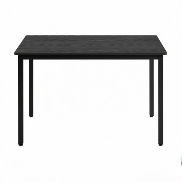 Songmics Blagovaonski stol 70x110x77 cm smeđi