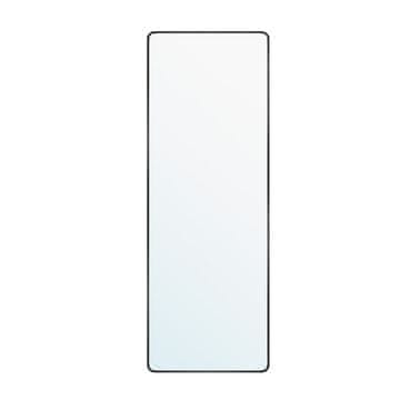 Songmics Ogledalo pune duljine 160x50 cm crno