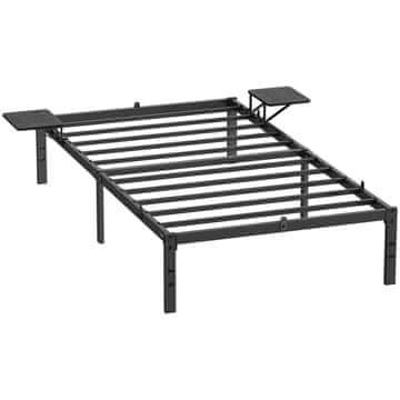 Songmics Okvir kreveta 200x90x406 cm Crni