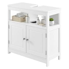 Songmics Kupaonska ormarić 60x30x60 cm Bijela