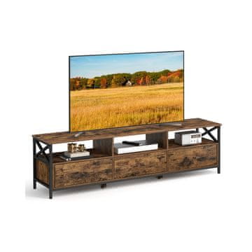 Songmics TV ormar 178x40x50 cm smeđi