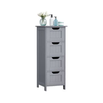 Songmics Kupaonska ormarić 30x30x82 cm Bijela